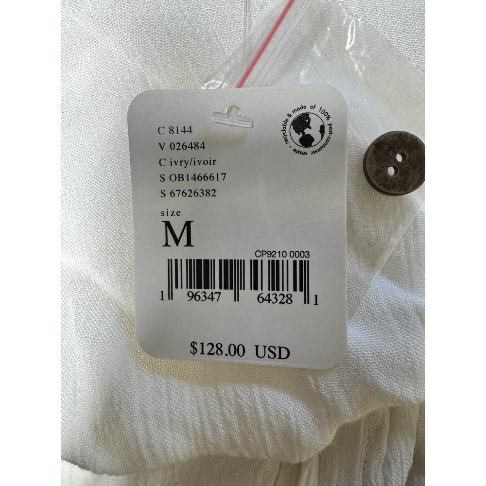 Free People A Little Extra Endless Summer Halter Maxi Dress Ivory Size Medium - Picture 13 of 13